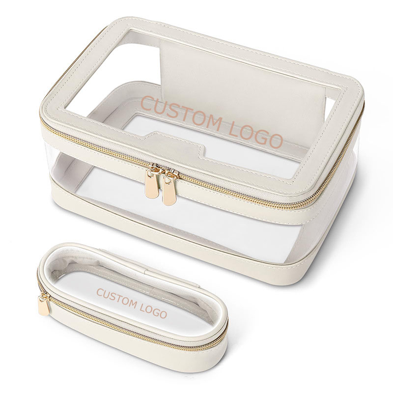 transparent cosmetic bag